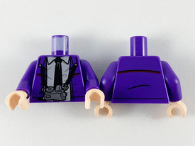 LEGO® los onderdeel Lijf met Motief Donkerpaars 973pb3673c01