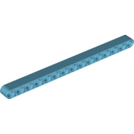 Plaatje in Gallery viewer laden, LEGO® onderdeel Technische Hefbalk Medium Azuurblauw 32278