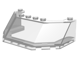 LEGO® los onderdeel Voorruit in kleur Doorzichtig 62576