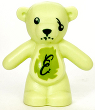 Plaatje in Gallery viewer laden, LEGO® los onderdeel Landdier Geelachtig Groen 98382pb008