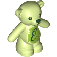 Plaatje in Gallery viewer laden, LEGO® los onderdeel Landdier Geelachtig Groen 98382pb008