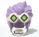 LEGO® los onderdeel Haar in kleur Wit 56298pb01