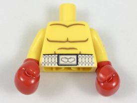 LEGO® los onderdeel Lijf met Motief Geel 973pb2893c01