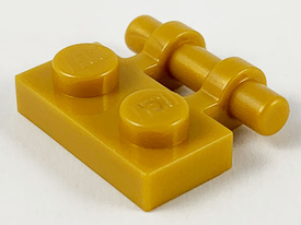 LEGO® los onderdeel Plaat Aangepast in kleur Parel Goud 2540