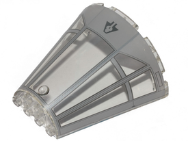 LEGO® los onderdeel Kegel met Motief Doorzichtig 47543pb05