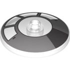 LEGO® los onderdeel Schaal met Motief Doorzichtig 35394pb002