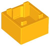 Plaatje in Gallery viewer laden, LEGO® los onderdeel Container Helder Licht Oranje 35700