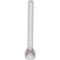 LEGO® los onderdeel Antenne in kleur Doorzichtig Zwart 3957b