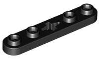 Plaatje in Gallery viewer laden, LEGO® los onderdeel Technische Plaat in kleur Zwart 32124