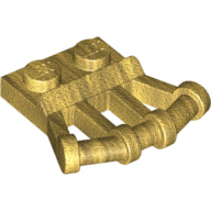 LEGO® los onderdeel Plaat Aangepast Parel Goud 92692