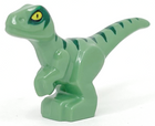 LEGO® los onderdeel Dinosaurier in kleur Zandgroen 37829pb07