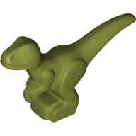 Plaatje in Gallery viewer laden, LEGO® los onderdeel Dinosaurier in kleur Olijfgroen 37829