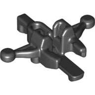 LEGO® los onderdeel Wapen in kleur Zwart 20105