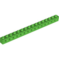 LEGO® los onderdeel Technische Steen in kleur Fel Groen 3703