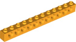 LEGO® onderdeel Technische Steen Helder Licht Oranje 3895