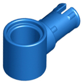 LEGO® los onderdeel Technische Pin in kleur Blauw 15100