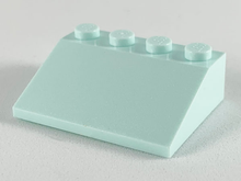 Plaatje in Gallery viewer laden, LEGO® los onderdeel Dakpan Algemeen in kleur Licht Aqua 3297