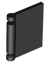 Plaatje in Gallery viewer laden, LEGO® los onderdeel Accessoire in kleur Zwart 24093