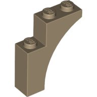 LEGO® los onderdeel Steen Boog Donker Geelbruin 13965