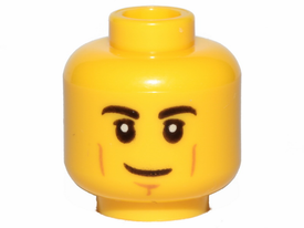 LEGO® los onderdeel Hoofd in kleur Geel 3626cpb2385