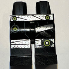 Plaatje in Gallery viewer laden, LEGO® los onderdeel Benen met Motief Zwart 970c00pb1053