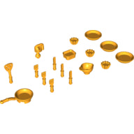 LEGO® los onderdeel Friends in kleur Lavendel 93082