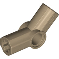 Plaatje in Gallery viewer laden, LEGO® onderdeel Technische Verbinding Donker Geelbruin 32192