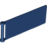 LEGO® los onderdeel Vlag in kleur Donkerblauw 30292
