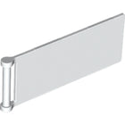 LEGO® los onderdeel Vlag in kleur Wit 30292