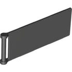 LEGO® los onderdeel Vlag in kleur Zwart 30292