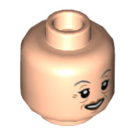 Plaatje in Gallery viewer laden, LEGO® los onderdeel Hoofd in kleur Lichte Noga 3626cpb2478