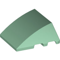 Plaatje in Gallery viewer laden, LEGO® los onderdeel Wig in kleur Zandgroen 64225
