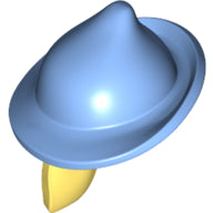 Plaatje in Gallery viewer laden, LEGO® los onderdeel Haar in kleur Helder Lichtgeel 65513pb01