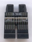 LEGO® los onderdeel Benen met Motief Zwart 970c00pb0989