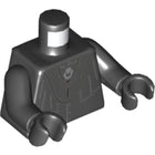 LEGO® los onderdeel Lijf met Motief Zwart 973pb3620c01