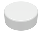LEGO® los onderdeel Tegel Rond in kleur Wit 98138