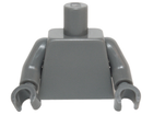 LEGO® los onderdeel Lijf Donker Blauwachtig Grijs 973c000