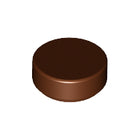 LEGO® los onderdeel Tegel Rond Roodachtig Bruin 98138