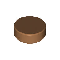 LEGO® los onderdeel Tegel Rond in kleur Medium Noga 98138