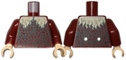 LEGO® los onderdeel Lijf met Motief Donkerrood 973pb3671c01