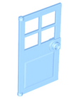 LEGO® los onderdeel Deur in kleur Helder Lichtblauw 60623