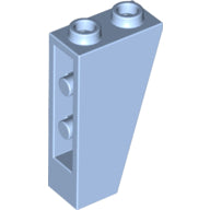 LEGO® los onderdeel Dakpan Omgekeerd Helder Lichtblauw 2449
