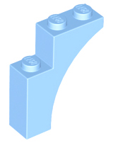 LEGO® los onderdeel Steen Boog Helder Lichtblauw 13965