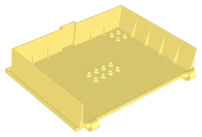 Plaatje in Gallery viewer laden, LEGO® los onderdeel Container Helder Lichtgeel 65196