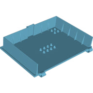 LEGO® los onderdeel Container Medium Azuurblauw 65196