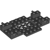 LEGO® los onderdeel Onderstel in kleur Zwart 65202