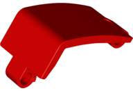 LEGO® los onderdeel Technisch Paneel in kleur Rood 24116