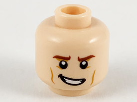 LEGO® los onderdeel Hoofd in kleur Lichte Noga 3626pb2508