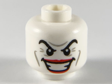 Plaatje in Gallery viewer laden, LEGO® los onderdeel Hoofd in kleur Wit 3626cpb2507
