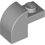 Plaatje in Gallery viewer laden, LEGO® onderdeel Dakpan Gebogen Licht Blauwachtig Grijs 6091